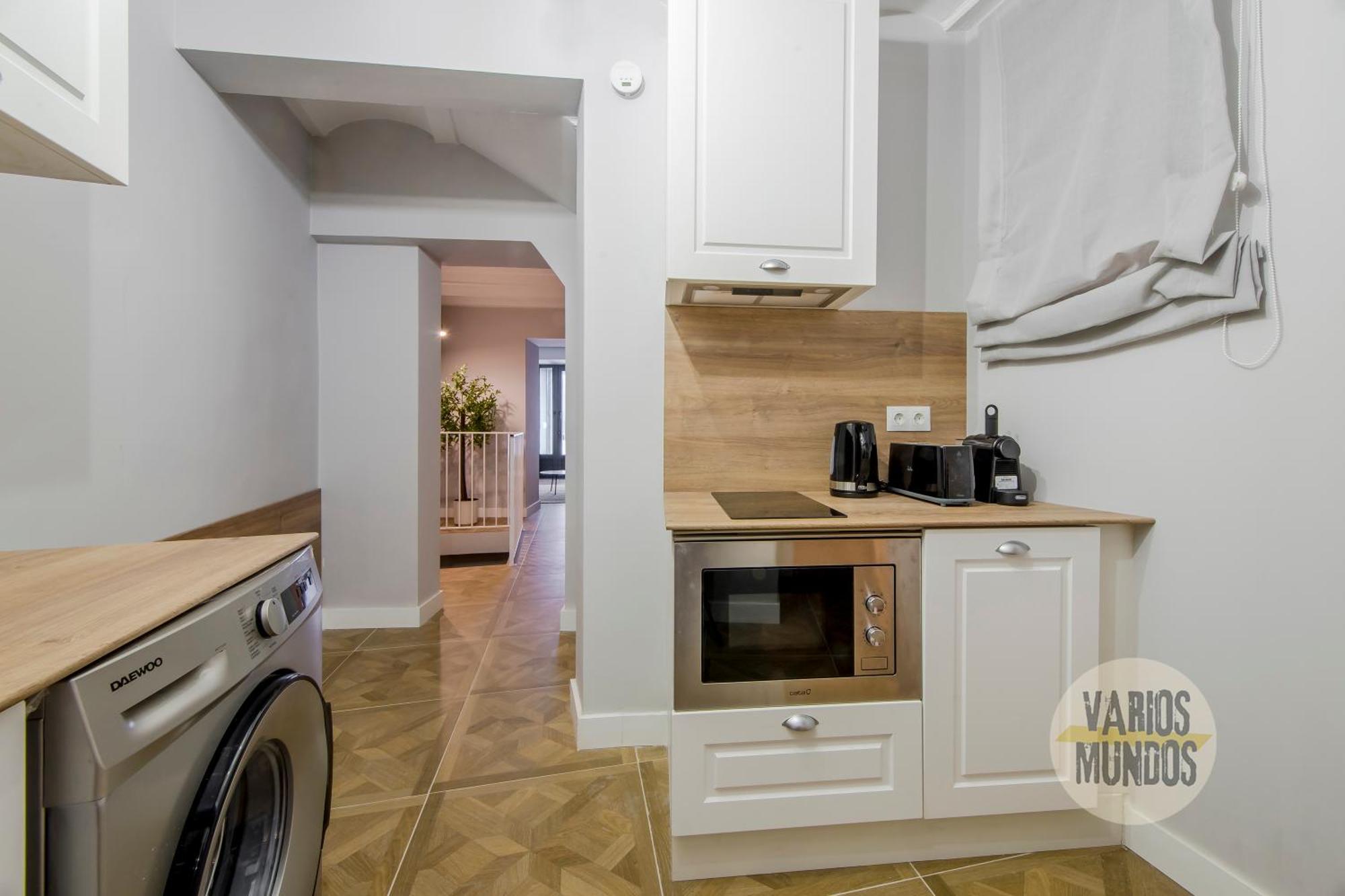 Confortable Apt Para 9Pax En El Centro De Madrid E3 ภายนอก รูปภาพ